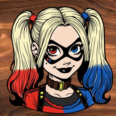 realistic harley quinn