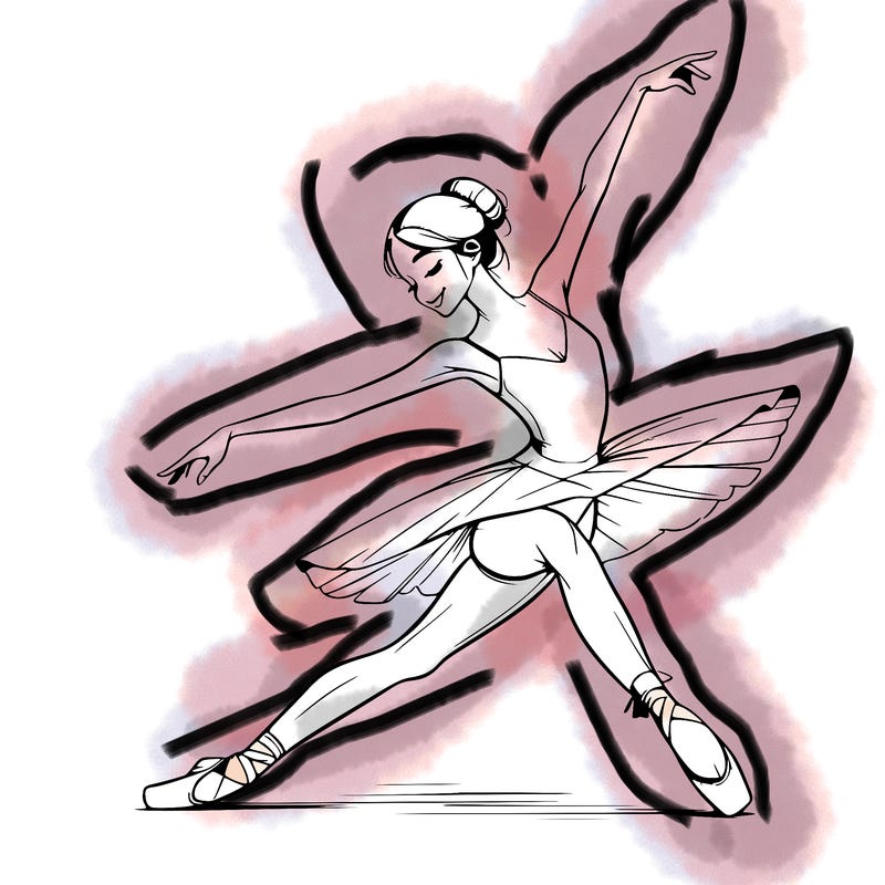 ballerina realistic aesthetic