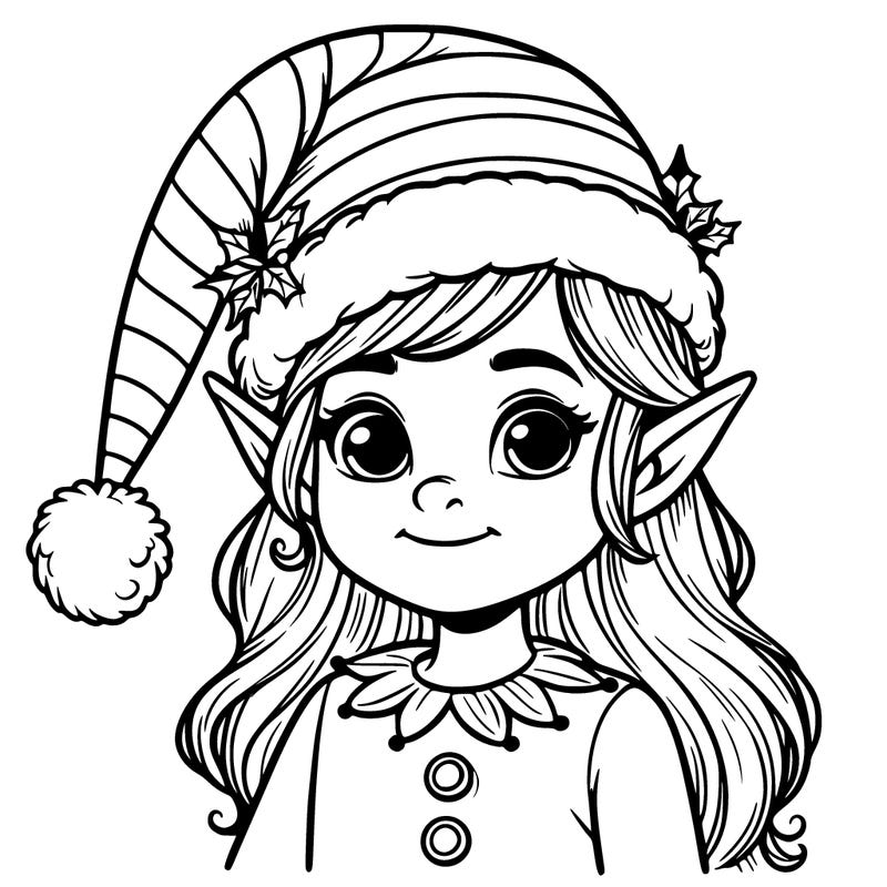 realistic christmas elf