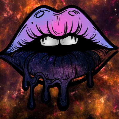 lips that look realistic and drip