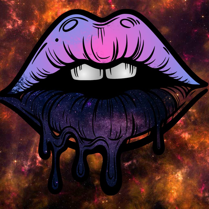 lips that look realistic and drip