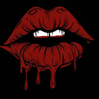 lips that look realistic and drip