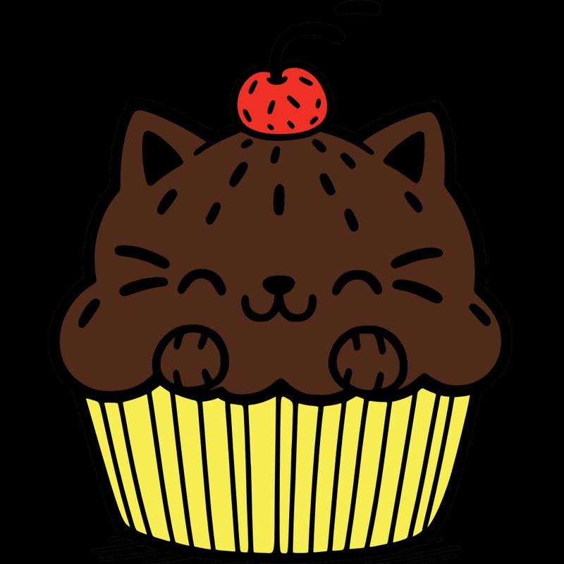 cat cupcake