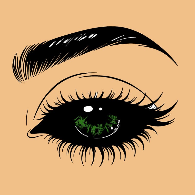 eye closed realistic