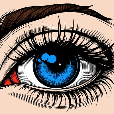 realistic eye