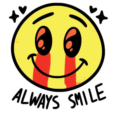 always smile