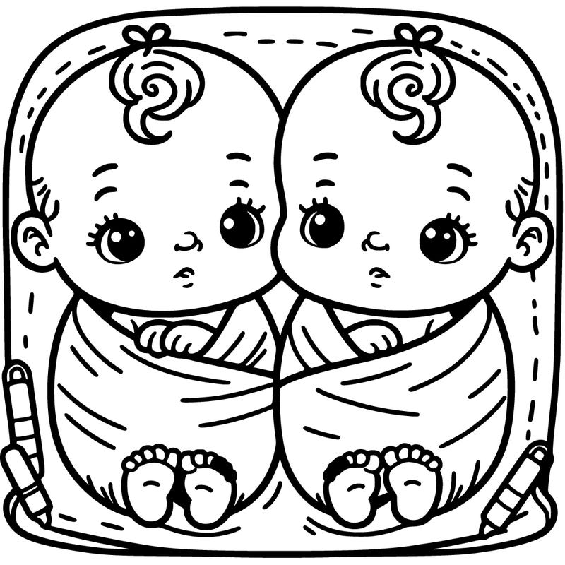 twin babies
