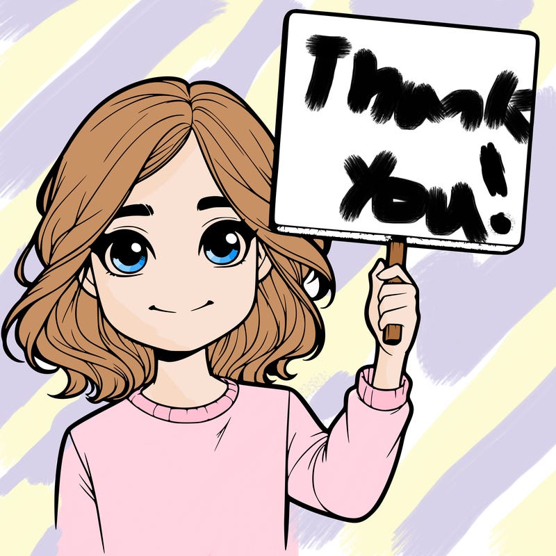 realistic girl holding up a sign