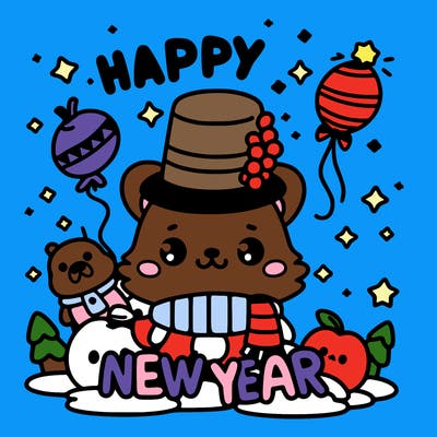 message : happy new year