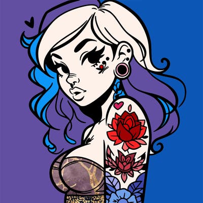 tattoo girl