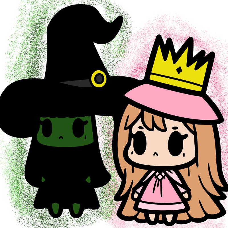 elphaba and glinda