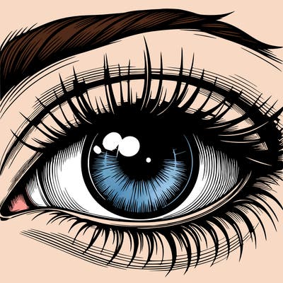 realistic eye