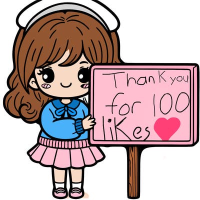 girl holding a sign