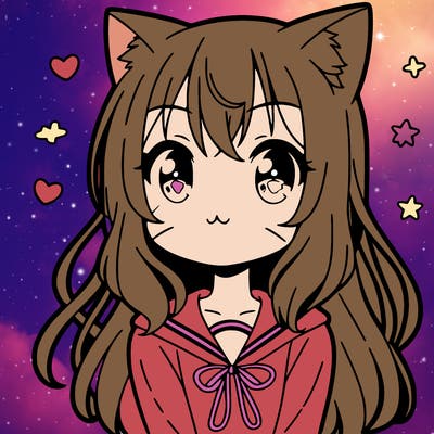 cat anime girl