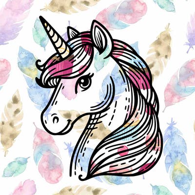 unicorn head