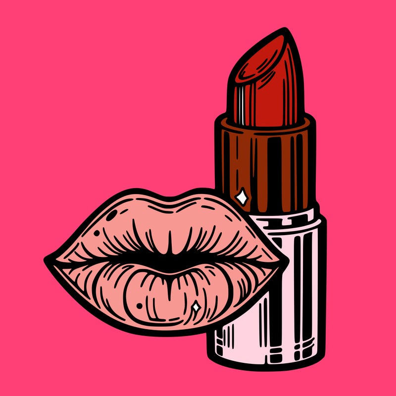 lips and lipstick
