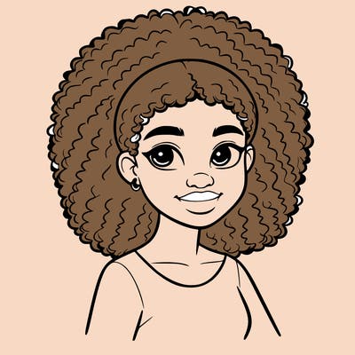 realistic black girl