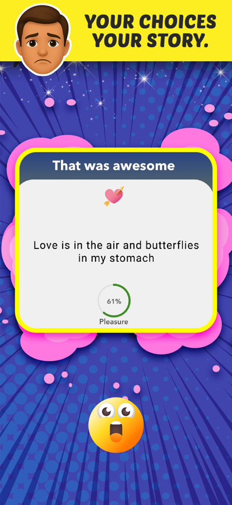 Enclaver - Life Simulator - A screenshot of a romantic story event in Enclaver Life Simulator