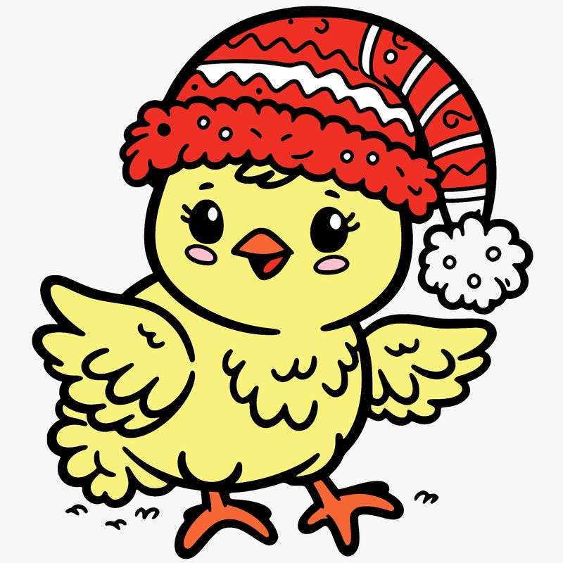 christmas chick