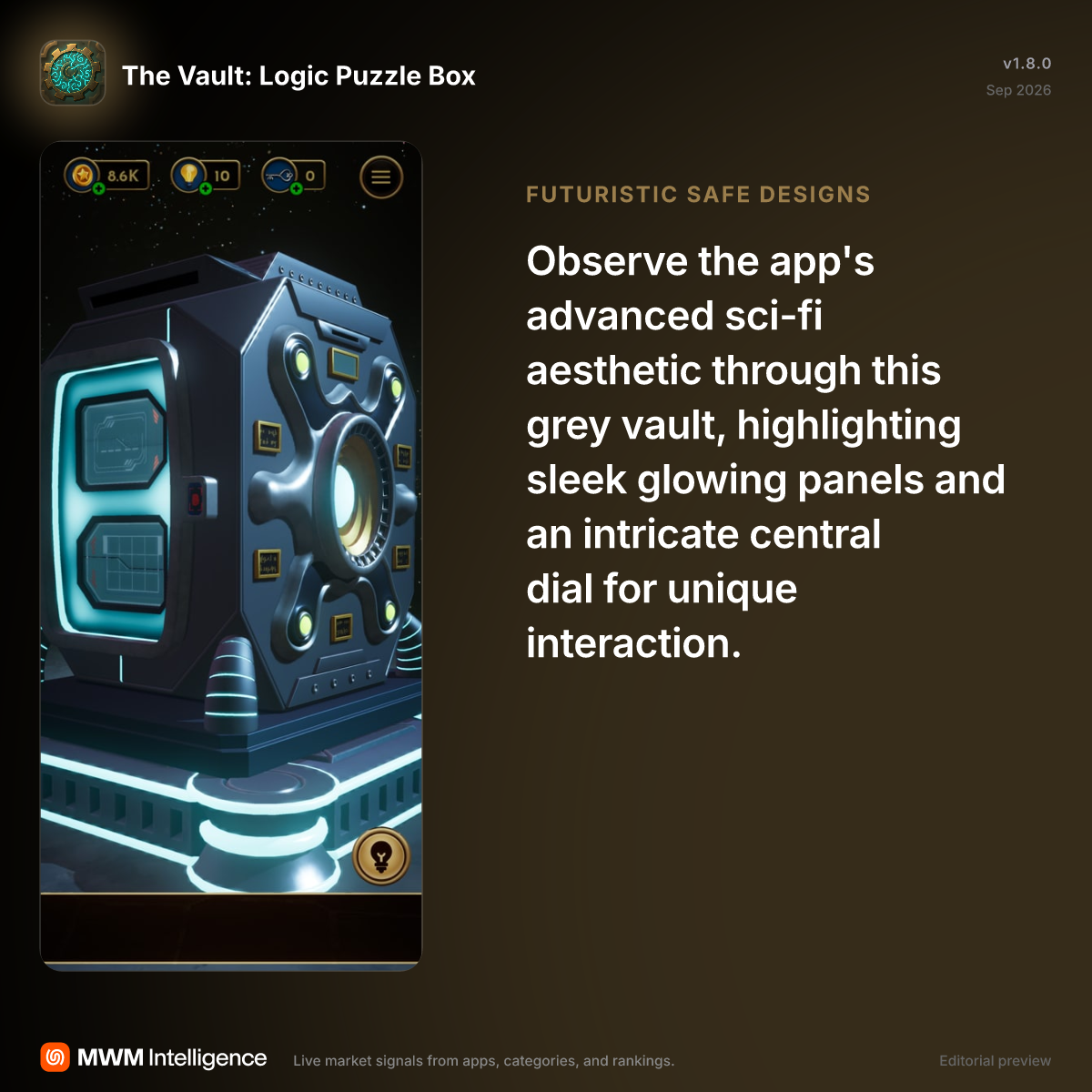 The Vault: Logic Puzzle Box - Games App | MWM