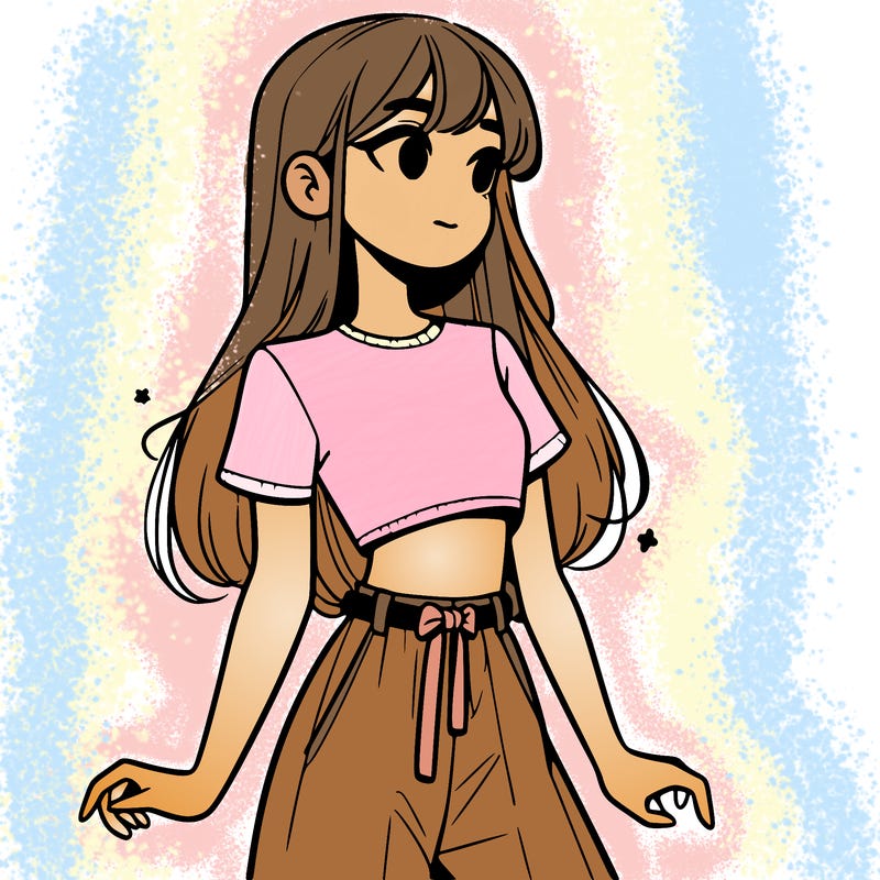 girl in a cute crop top