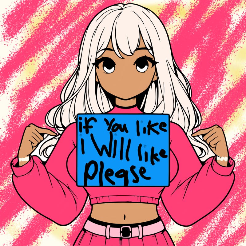 girl holding a blank sign in a long sleeve crop top