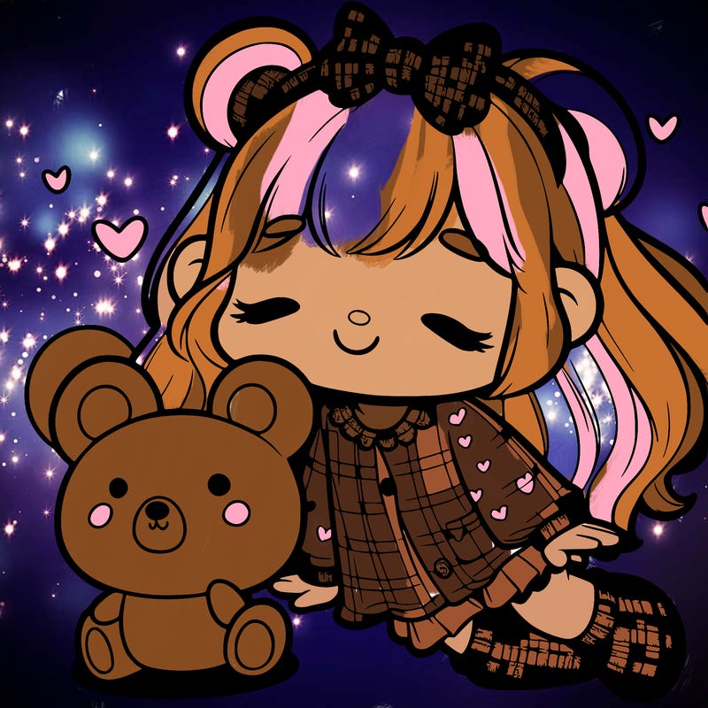 girl in bear pajama’s