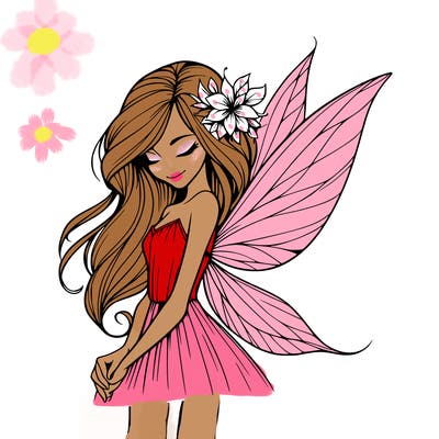 realistic fairy