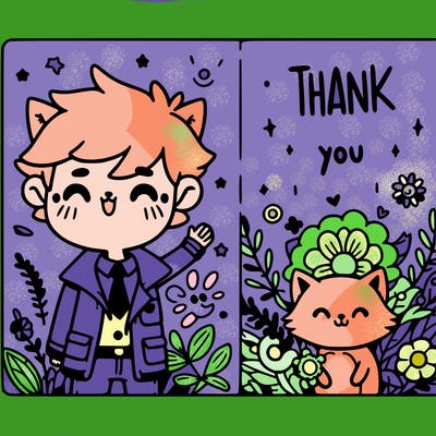 thank you card