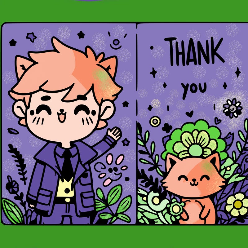 thank you card