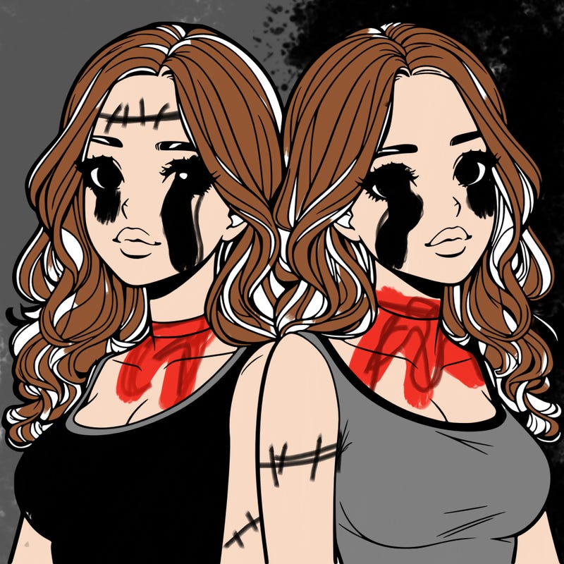 realistic twin sisters