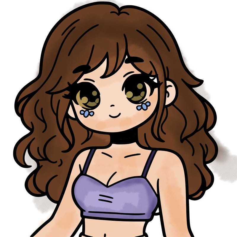 girl in a cute crop top