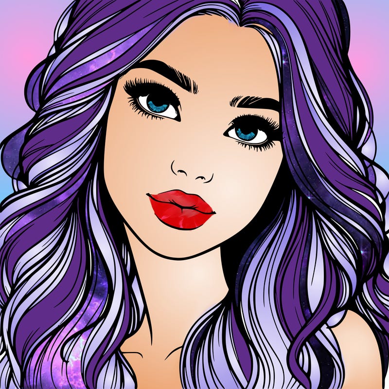 beautiful realistic girl