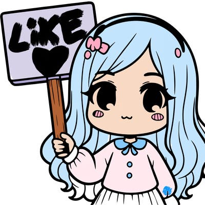 a girl holding a sign