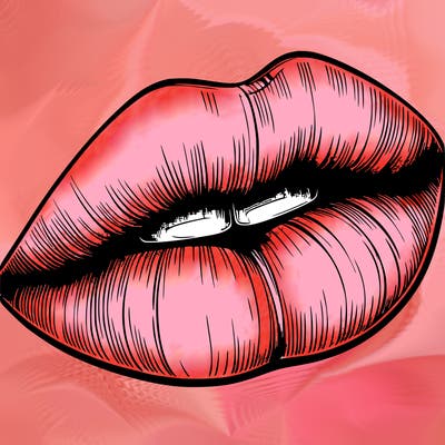 realistic lips