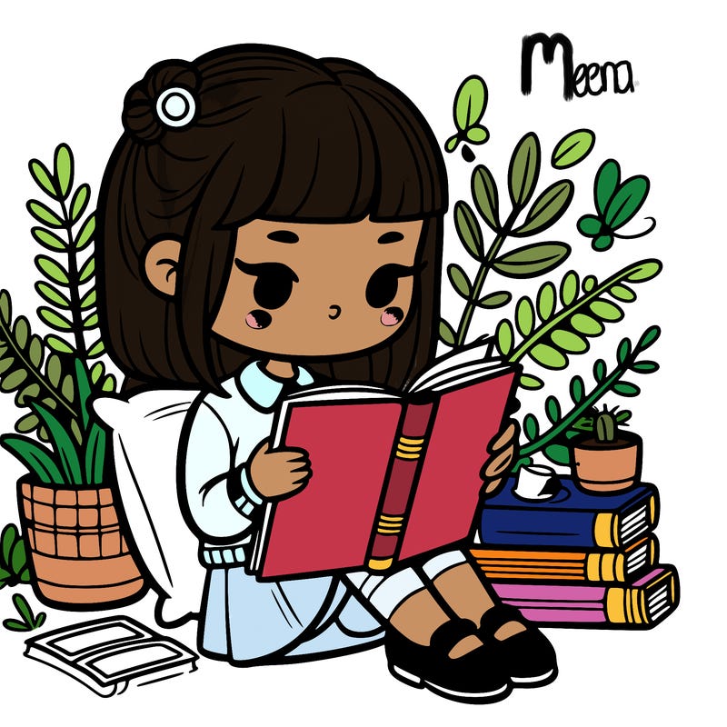 girl reading