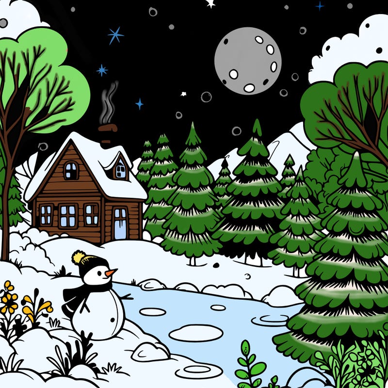 winter landscape