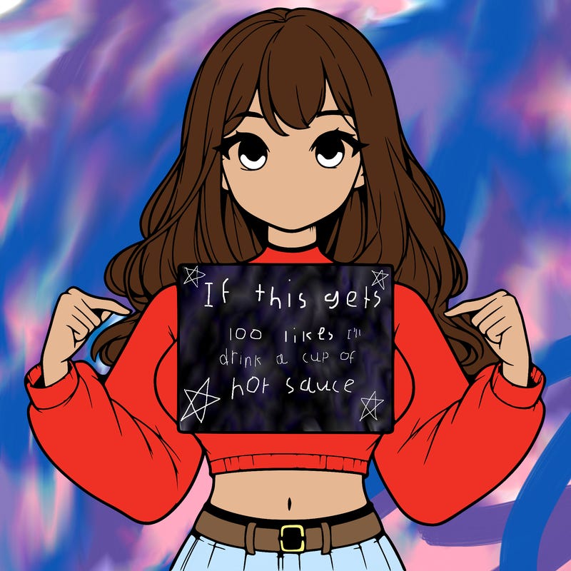 girl holding a blank sign in a long sleeve crop top