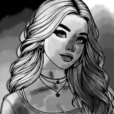 detailed realistic girl