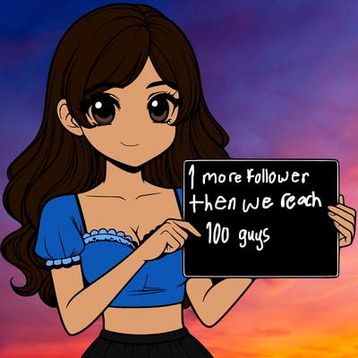 realistic pretty girl holding blank sign