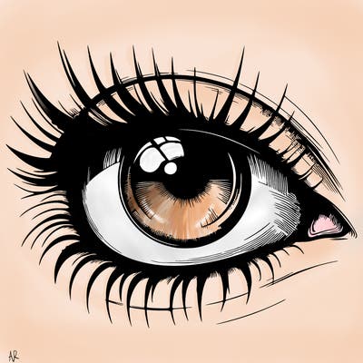 realistic eye