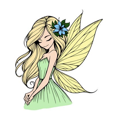 realistic fairy