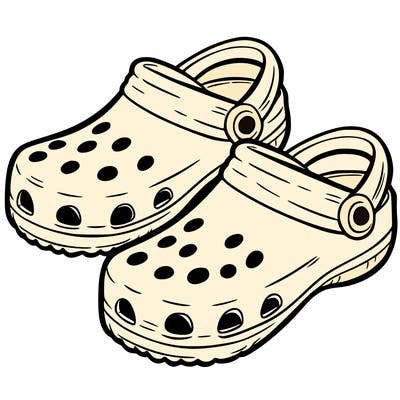 crocs right next to each other