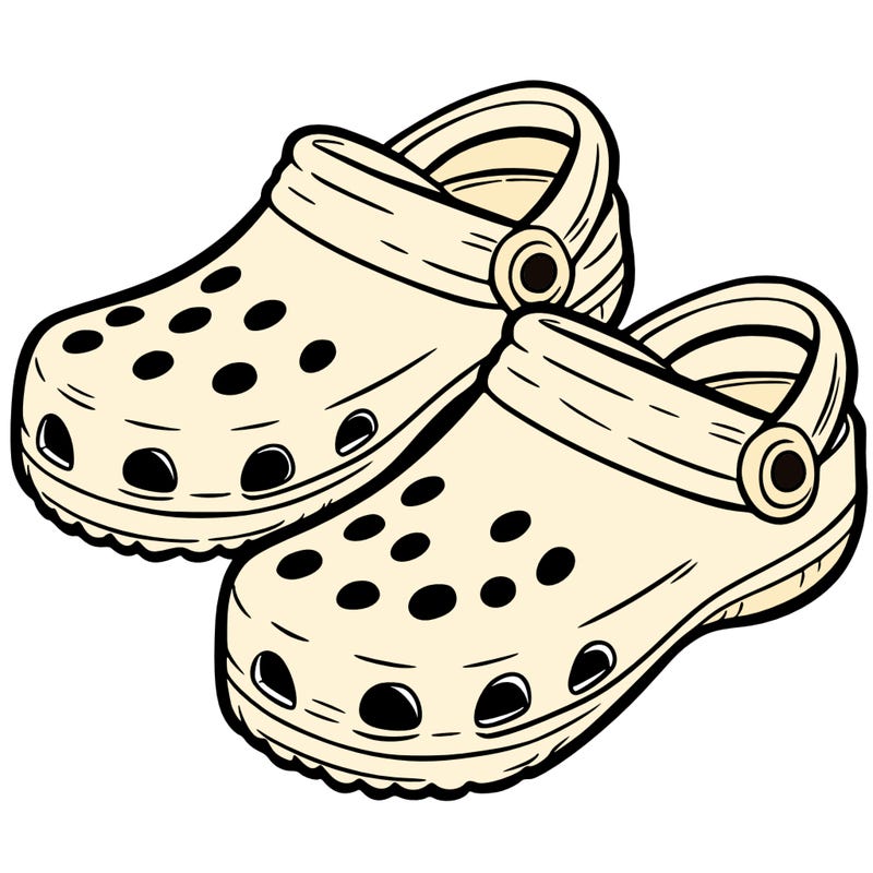 crocs right next to each other