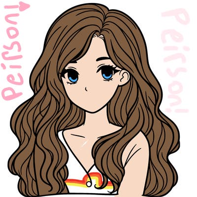 woman with long hair