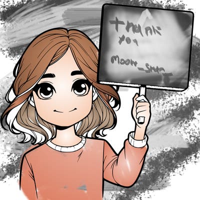 realistic girl holding up a sign