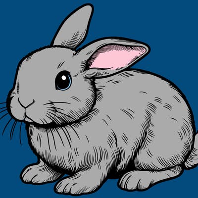 realistic bunny