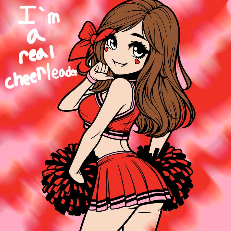 realistic cheerleader