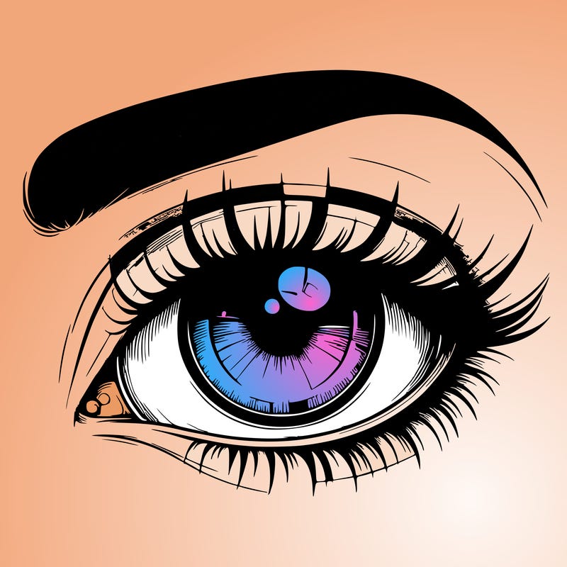 realistic eye
