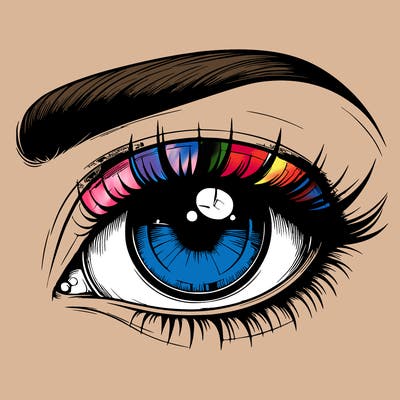 realistic eye